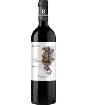 BODEGAS WINOL 8 LEGENDS LEYENDA DE CABALLERO MERLOT 2022