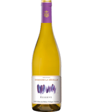 LAVAU COTES DU RHONE VILLAGES VALREAS DOMAINE LA DECELLE BLANC 2023