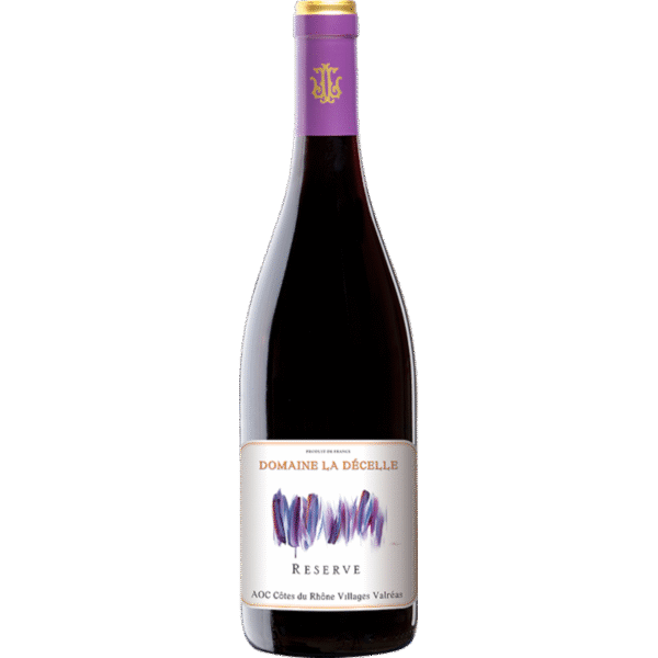 LAVAU COTES DU RHONE VILLAGES VALREAS DOMAINE LA DECELLE ROUGE 2020