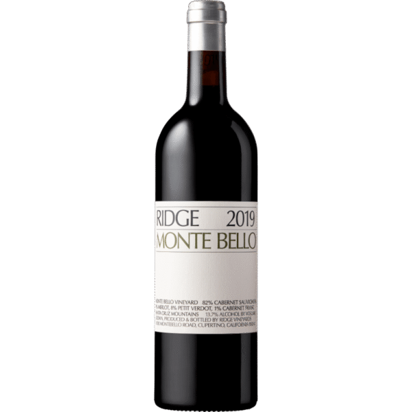 RIDGE CABERNET MONTE BELLO 2019