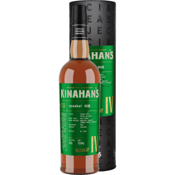 KINAHANS SPECIAL RELEASE PROJECT #04 QUADRAT CASK 54% GIFT TUBE