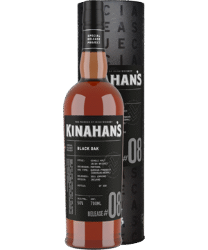 KINAHANS SPECIAL RELEASE PROJECT #08 BLACK OAK CASK 50% GIFT TUBE
