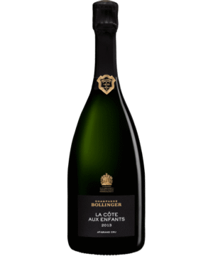 CHAMPAGNE BOLLINGER LA COTE AUX ENFANTS 2013 BOX DREWNIANY