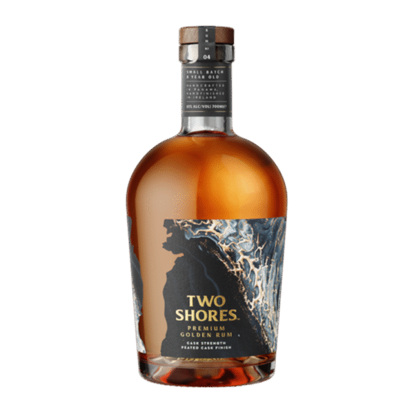 TWO SHORES RUM PEATED CASK FINISH 0,7L 65%