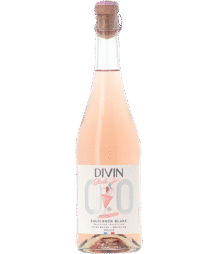 DIVIN SAUVIGNON BLANC SPARKLING BLUSH ROSE 0.0%